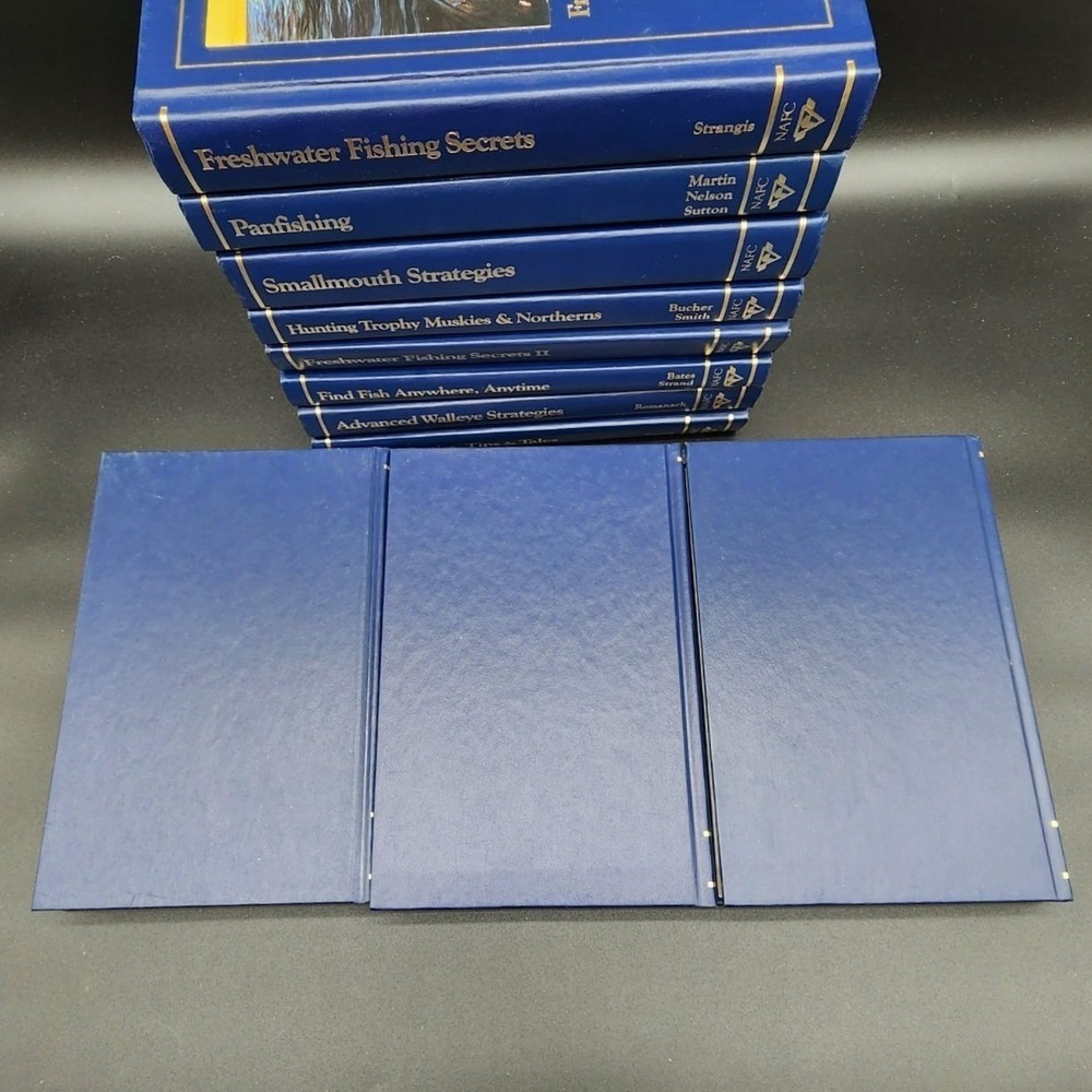 North American Fishing Club NAFC 13 Book Lot Hardcover New Old Stock Library Set - Picture 8 of 12